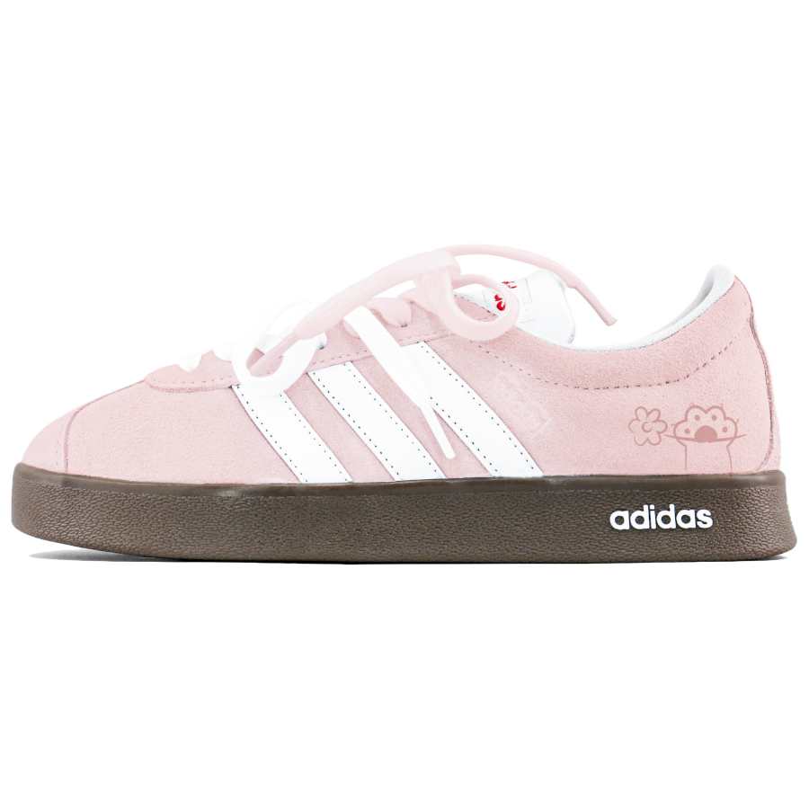 Adidas Adidas VL COURT 2.0 Skateboard Shoes Unisex Low Top White