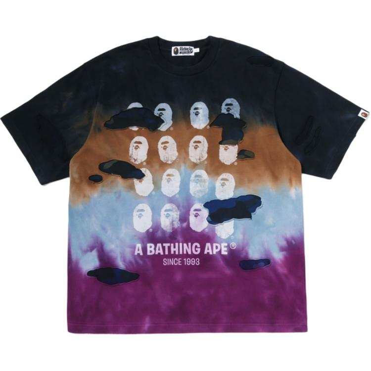 A BATHING APE SS26 T Shirts Unisex Multicolor Crew Neck