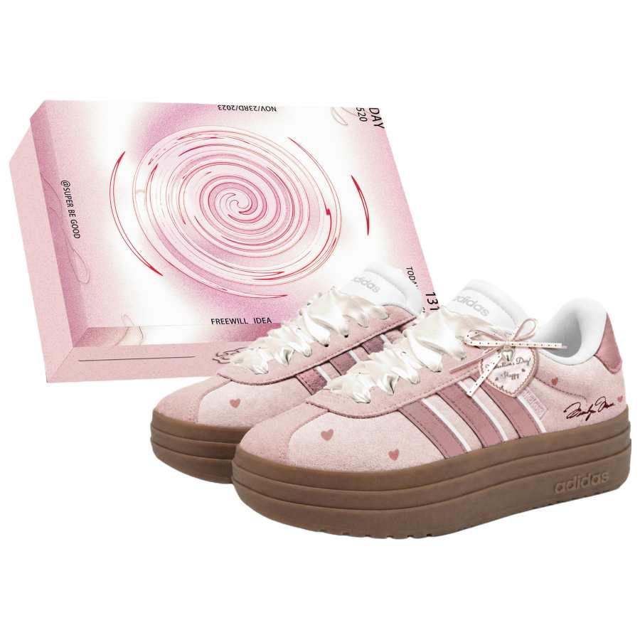 Adidas Adidas VL Court Bold German Army Trainers Women's Low Top Brown