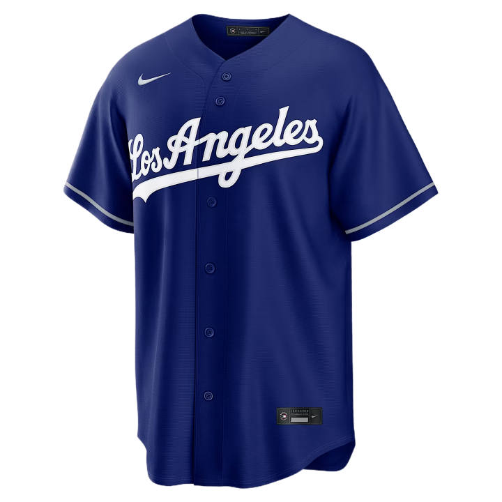 Nike Nike X MLB Baseball Jerseys Men's Deep Royal V Neck Moderate