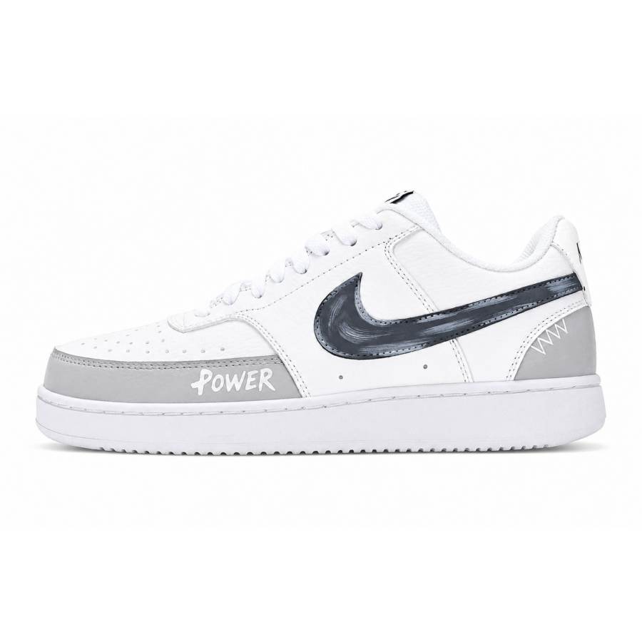 Nike Nike Court Vision 1 Skateboard Shoes Men's Low Top Gray
