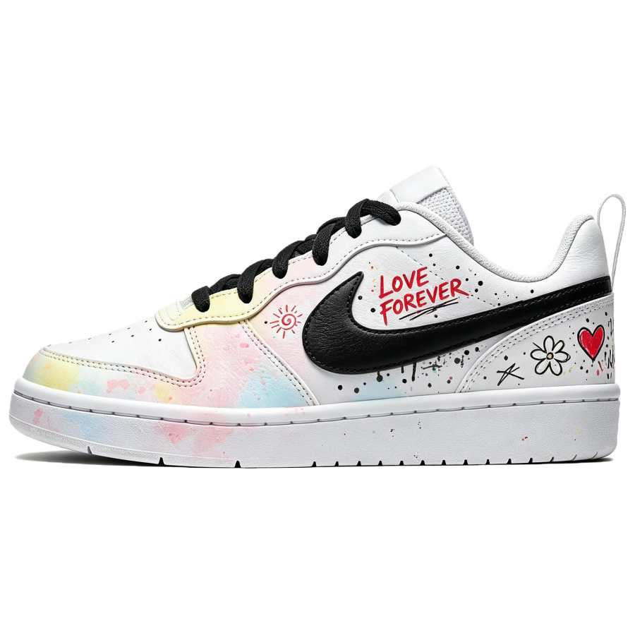 Nike Nike Court Borough Skateboard Shoes Unisex Low Top Black
