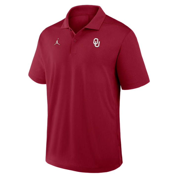 Jordan Jordan Polo Shirts Men's Dark Red Polo Collar Moderate
