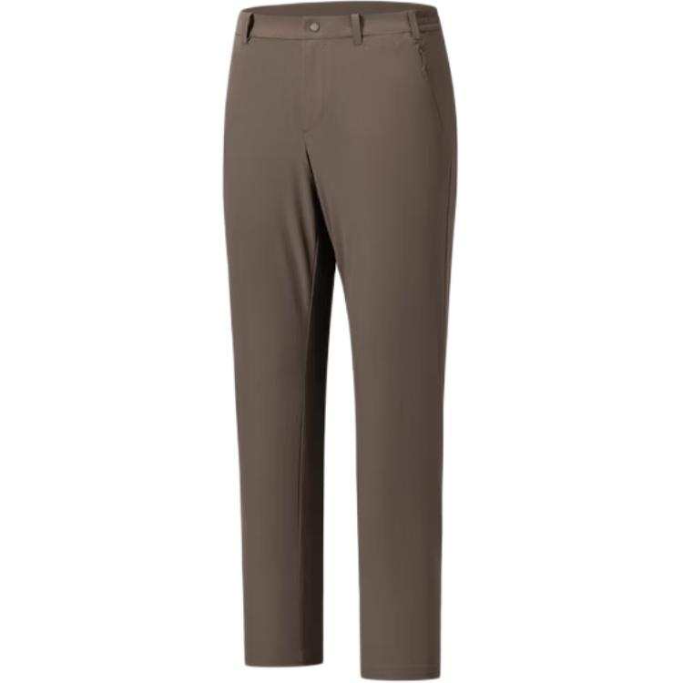 ANTA Casual Pants Men's Oak Brown Moderate Straight Fit Pants