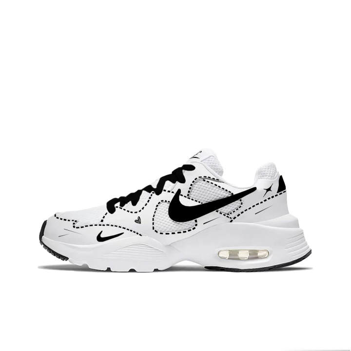 Nike Nike Air Max Fusion Running Shoes Women's Low Top Black