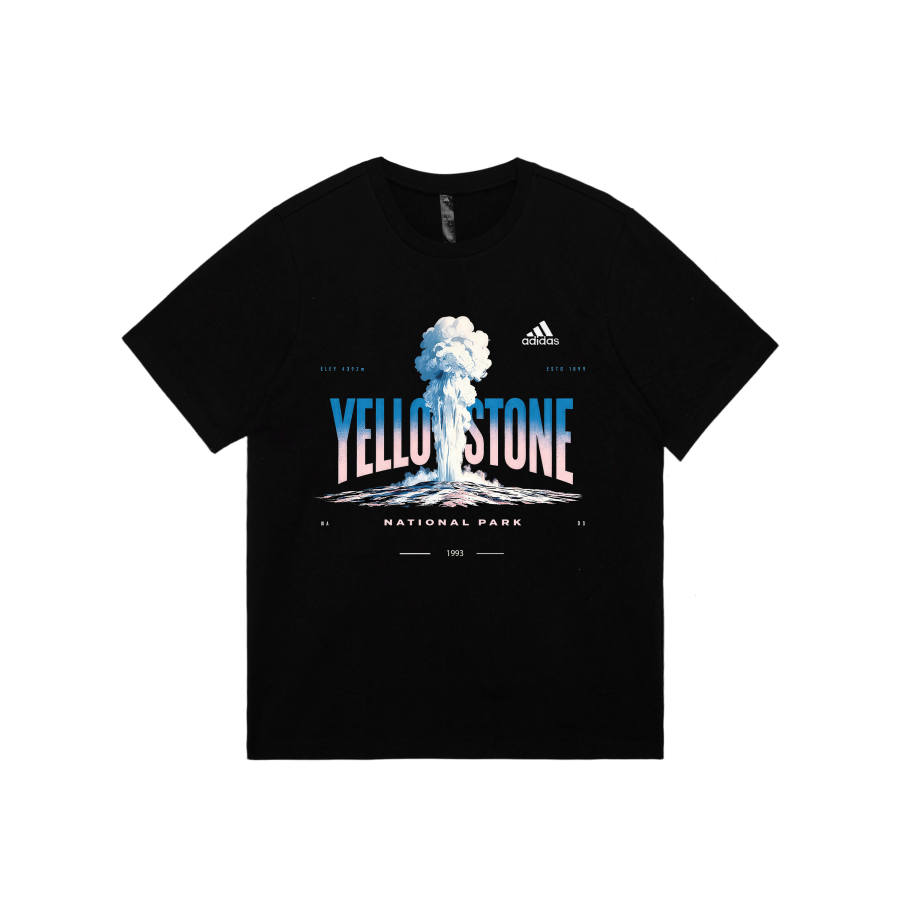 Adidas Adidas MUST HAVES T Shirts Unisex Black Crew Neck Moderate Straight Fit