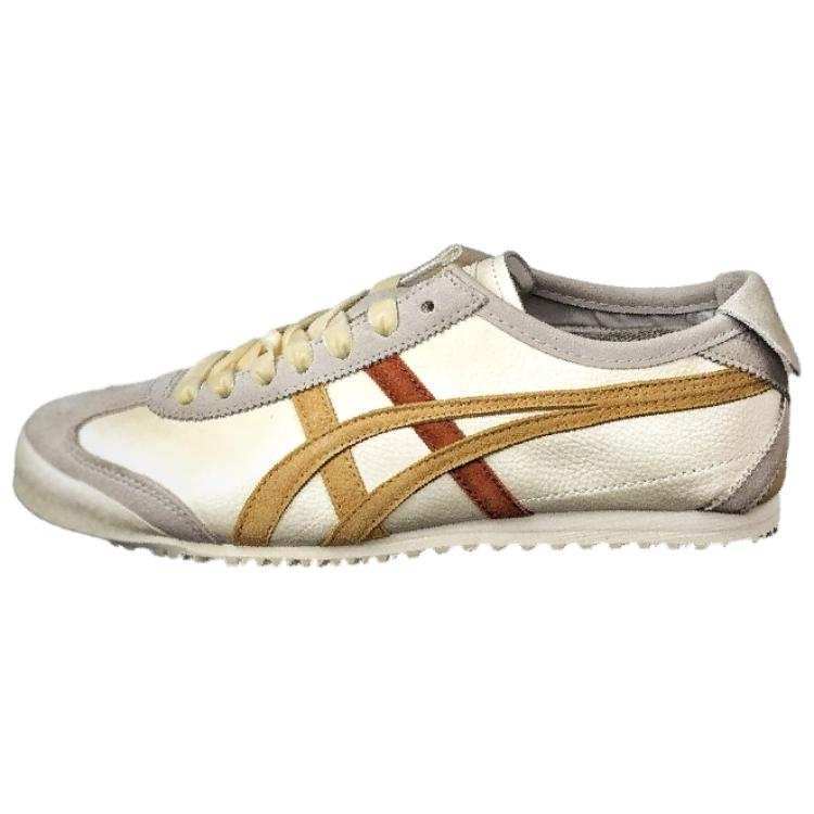 Onitsuka Tiger Mexico 66 Casual Shoes Unisex Beige White Yellow Brown