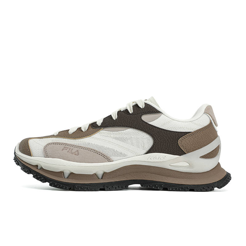 FILA MILANO Casual Shoes Men's Low Top Milk White/Malt Brown