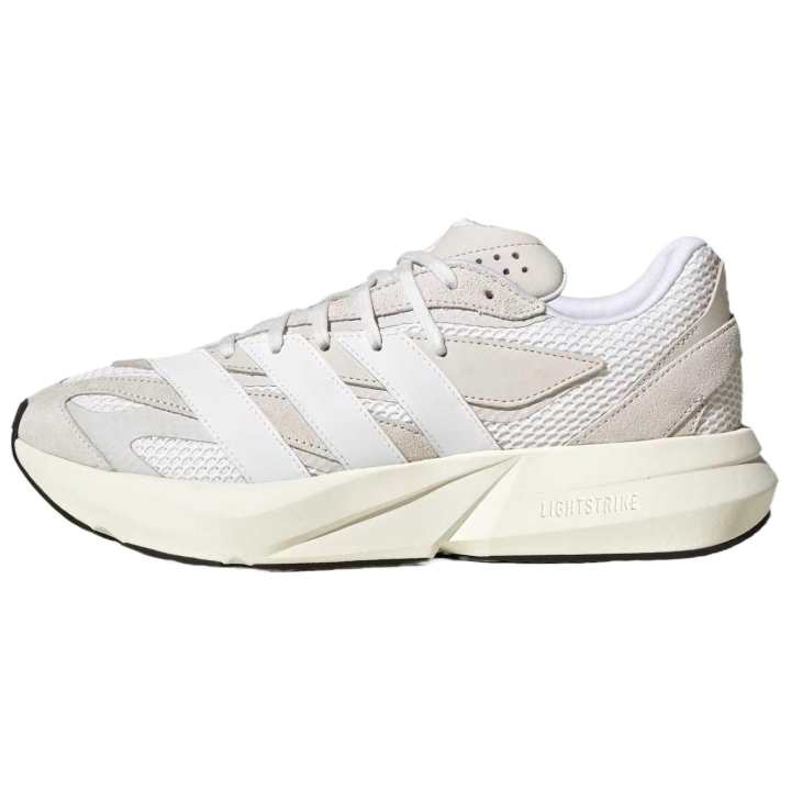 Adidas Adidas LIGHTBLAZE Comfortable Low top Marathon Racing Track & Field Competition Running Shoes Unisex Ecru