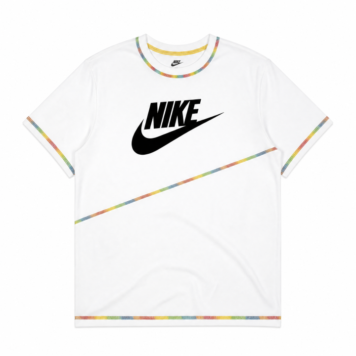 Nike Nike Sportswear T Shirts Unisex White Crew Neck Thin