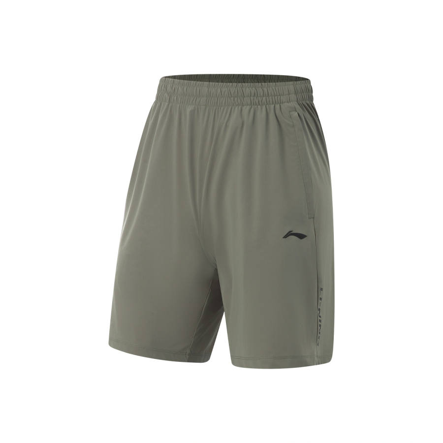 Li-Ning Li Ning Fitness Series Sports Shorts Men's Tea Green Moderate