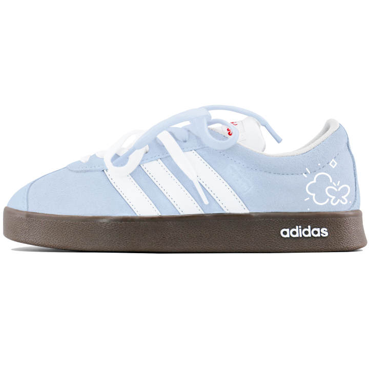 Adidas Adidas VL COURT 2.0 Skateboard Shoes Unisex Low Top White