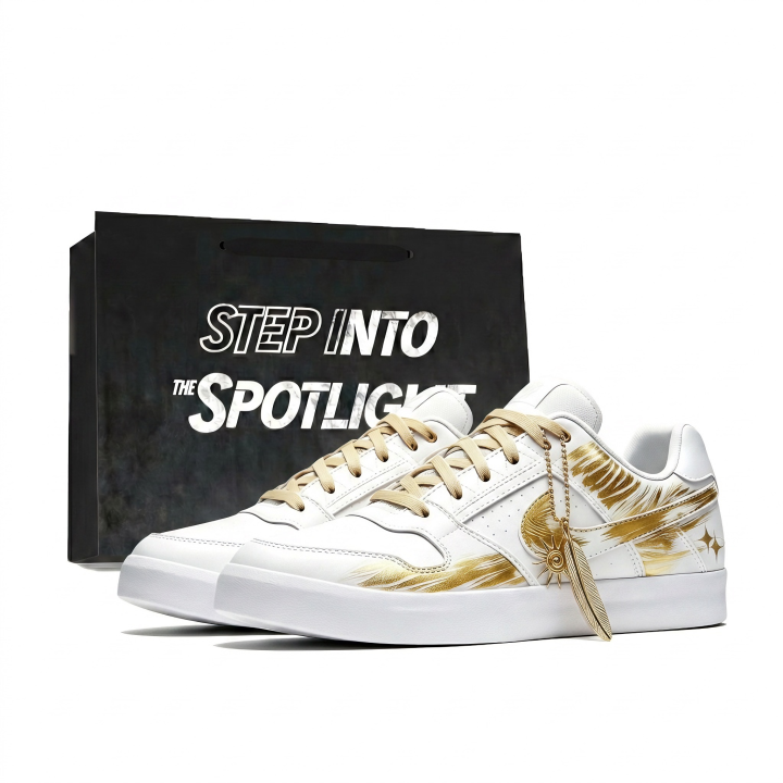 Nike Nike SB Delta Skateboard Shoes Unisex Low Top Gold