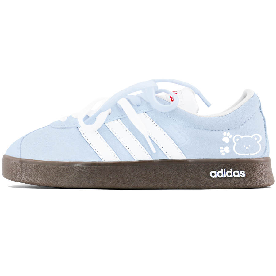 Adidas Adidas VL COURT 2.0 Skateboard Shoes Unisex Low Top White