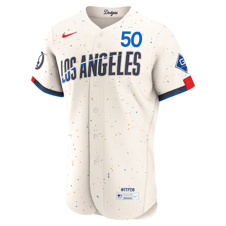 Nike Nike X MLB Sportswear Men's Cream V Neck Moderate