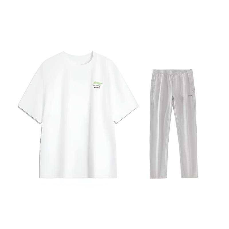 Li-Ning Li Ning Casual Sportswear Men's Crew Neck Moderate