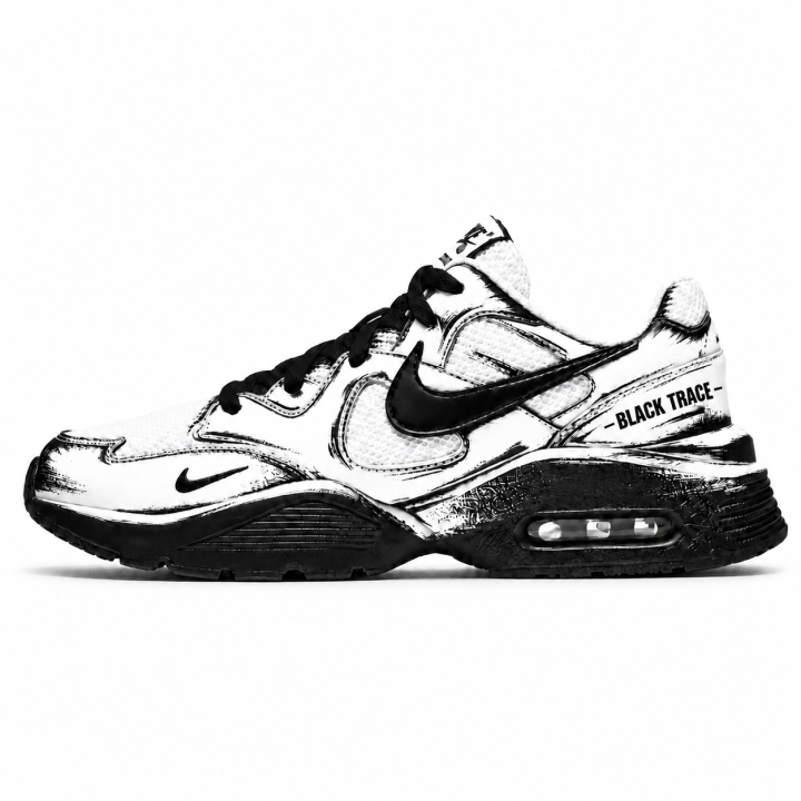 Nike Nike Air Max Fusion Running Shoes Unisex Low Top Black