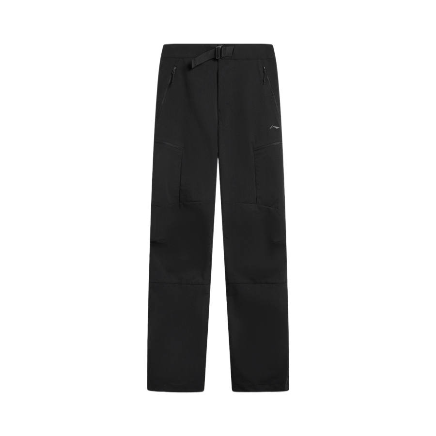 Li-Ning Li Ning Outdoor CF Tracing Casual Pants Men's Black Moderate Straight Fit Pants