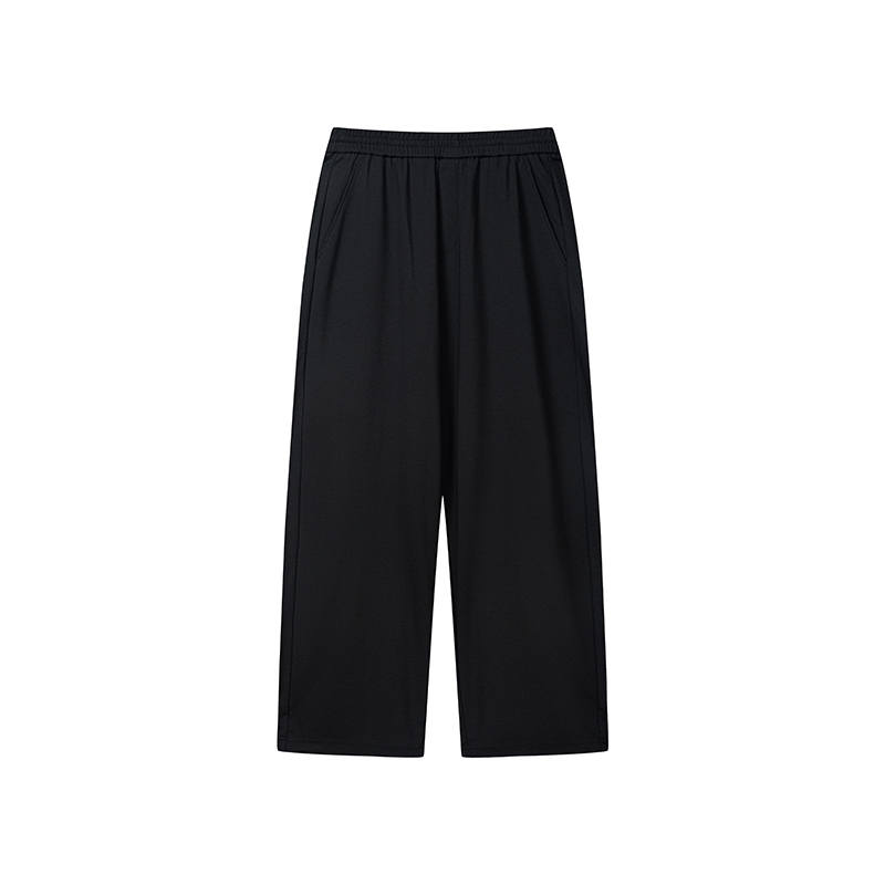 FILA Casual Pants Men's Jet Black Moderate Straight Fit Pants