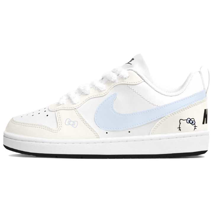 Nike Nike Court Borough 2 Skateboard Shoes Unisex Low Top Blue