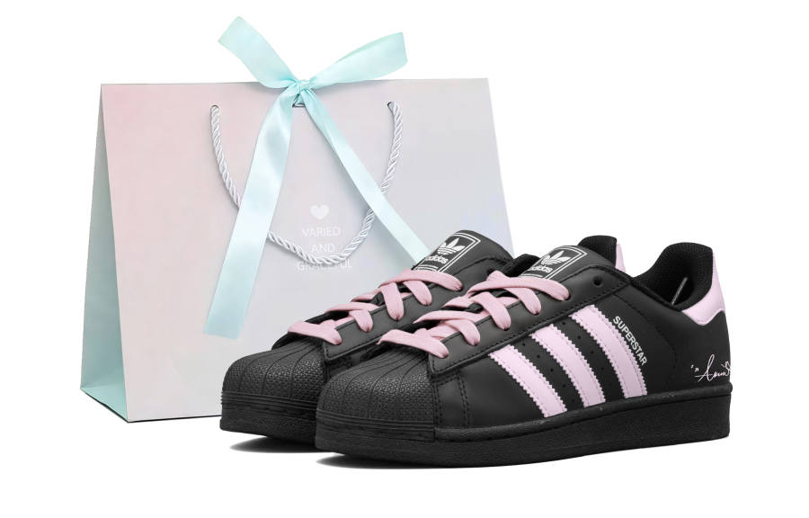 Adidas Originals Superstar 2 Skateboard Shoes Unisex Low Top Pink