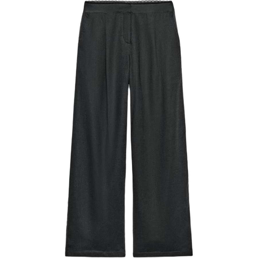 ZARA Casual Pants Women's Coal Gray Moderate Straight Fit Pants