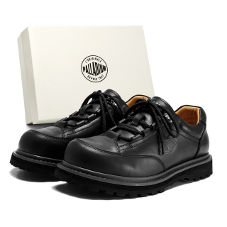 Palladium Casual Shoes Men's Low Top Black/Brown/Dark Brown