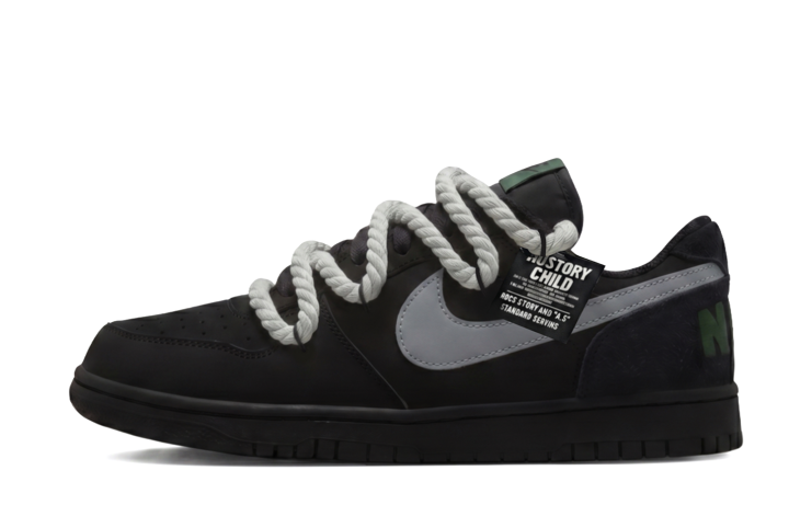 Nike Nike Dunk Skateboard Shoes Unisex Low Top Black