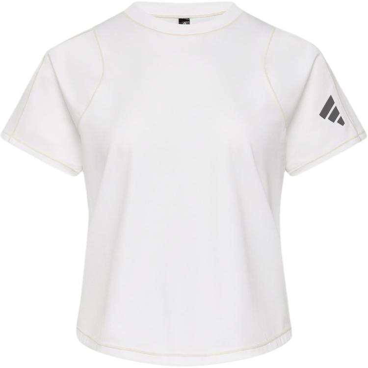 Adidas Adidas FOS T Shirts Women's White Crew Neck Moderate