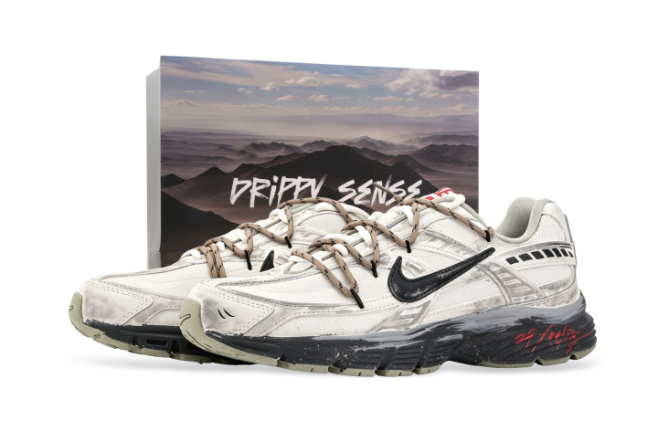 Nike Nike Initiator Running Shoes Unisex Low Top Beige/Black