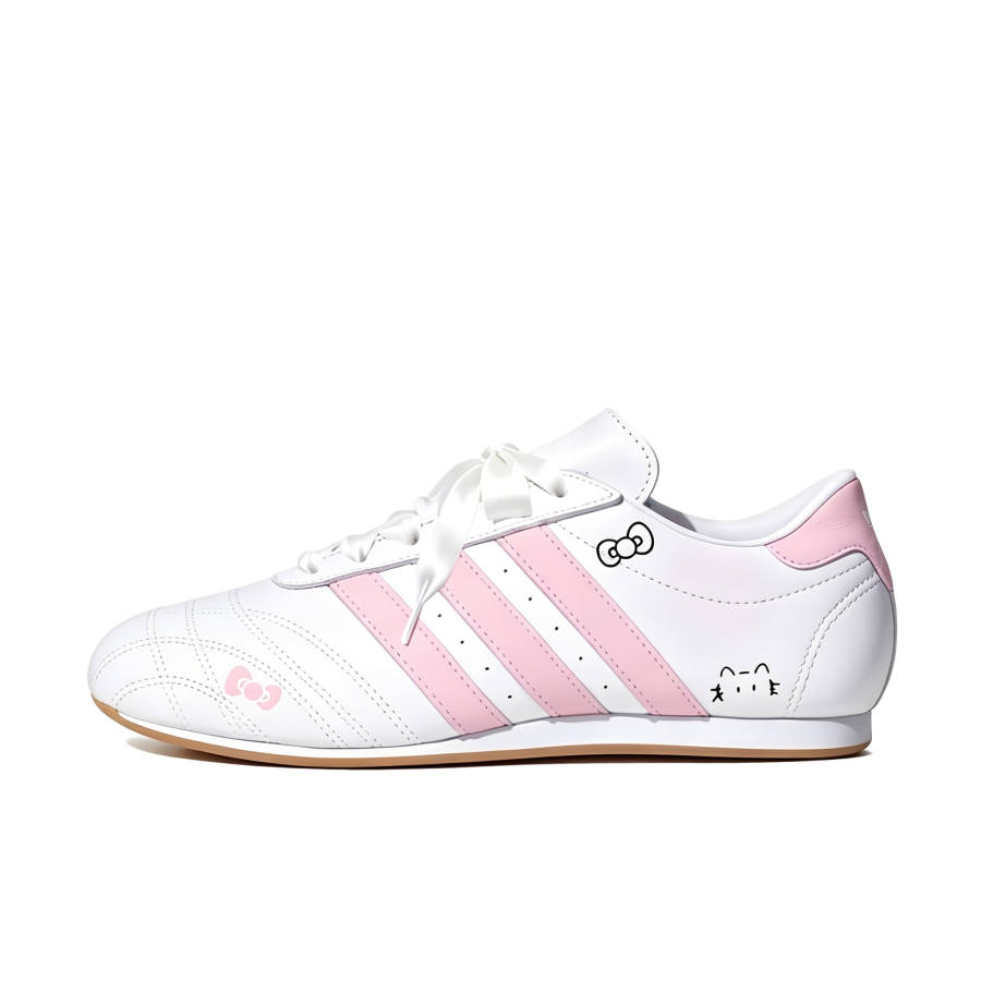Adidas Originals Taekwondo Training Shoes Women's Low Top White, Black, Pink, Multicolor