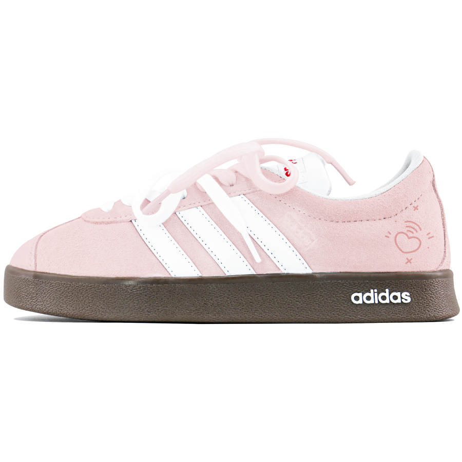 Adidas Adidas VL COURT 2.0 Skateboard Shoes Unisex Low Top White