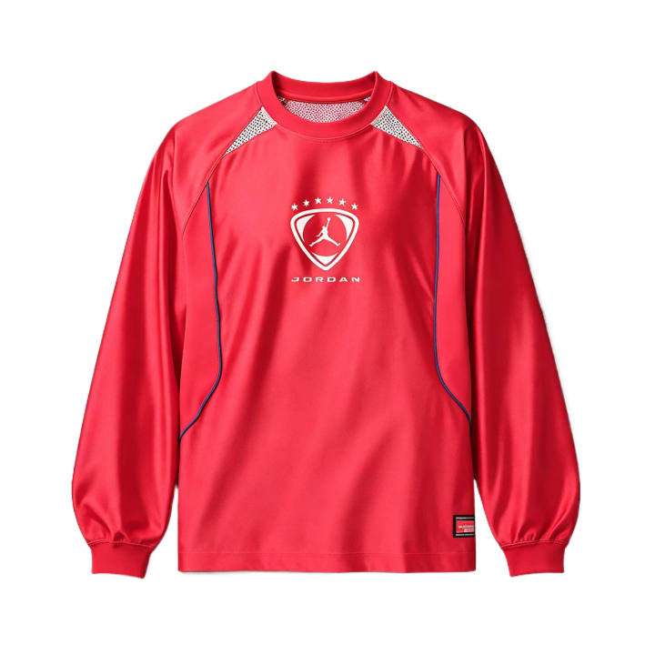 Jordan Jordan Brooklyn T Shirts Men's University Red/White/White Crew Neck