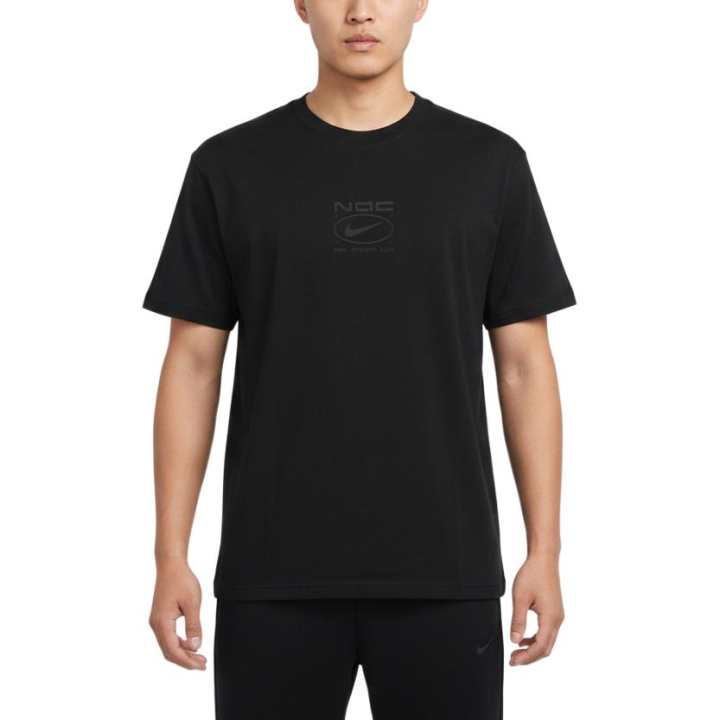Nike Nike T Shirts Men's Black Crew Neck Moderate