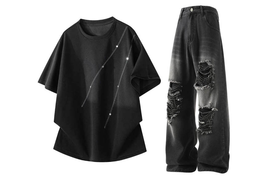 GWAF Casual Sportswear Unisex Crew Neck Moderate