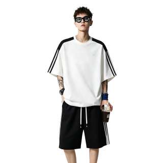 WARRIOR Casual Sportswear Unisex Crew Neck Thin