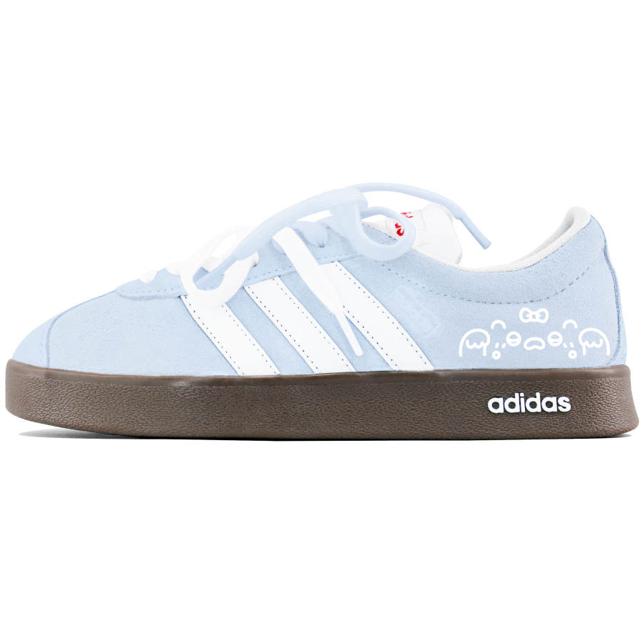 Adidas Adidas VL COURT 2.0 Skateboard Shoes Unisex Low Top White