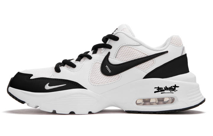 Nike Nike Air Max Fusion Running Shoes Unisex Low Top Black White