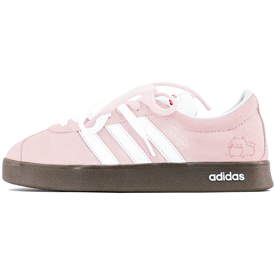 Adidas Adidas VL COURT 2.0 Skateboard Shoes Unisex Low Top White