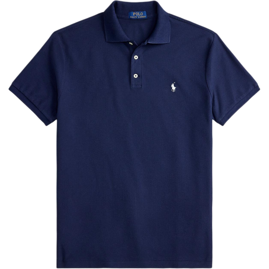 Polo Ralph Lauren Polo Shirts Men's Nautical Blue Polo Collar Moderate Straight Fit