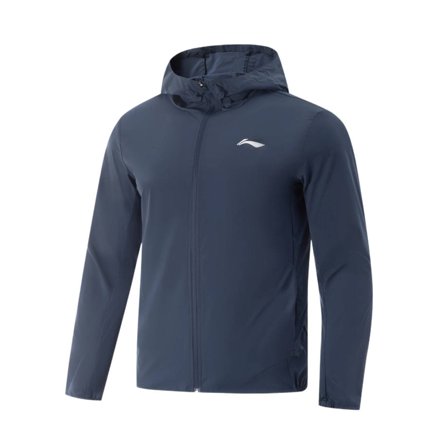 Li-Ning Li Ning Jackets Unisex Dark North Blue Hooded Non Detachable Moderate Other