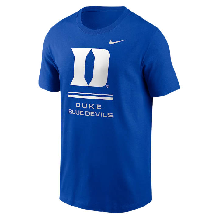 Nike Nike Dri Fit College T Shirts Men's Royal Gaming Crew Neck