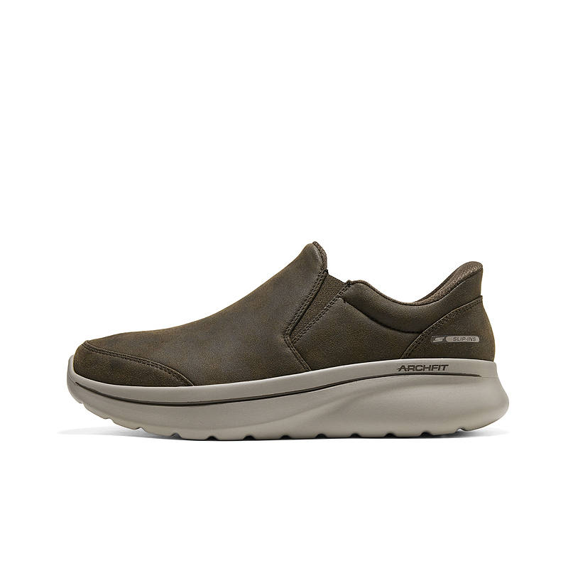 Skechers MEN'S GO WALK Walking Shoes Men's Low Top Brown