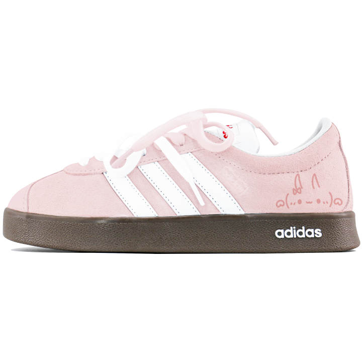 Adidas Adidas VL COURT 2.0 Skateboard Shoes Unisex Low Top White