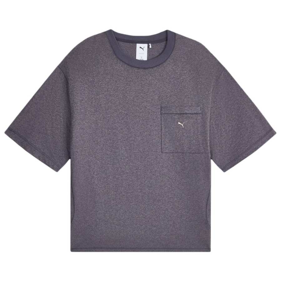 PUMA T Shirts Unisex Ink Crew Neck Moderate