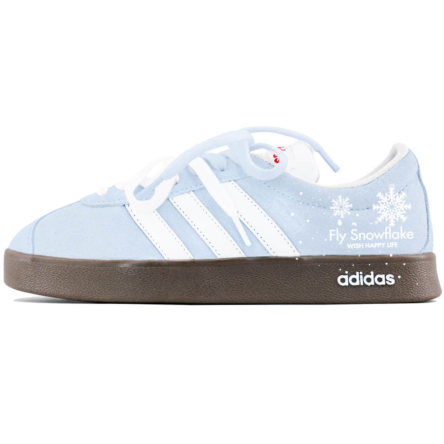 Adidas Adidas VL COURT 2.0 Skateboard Shoes Unisex Low Top White