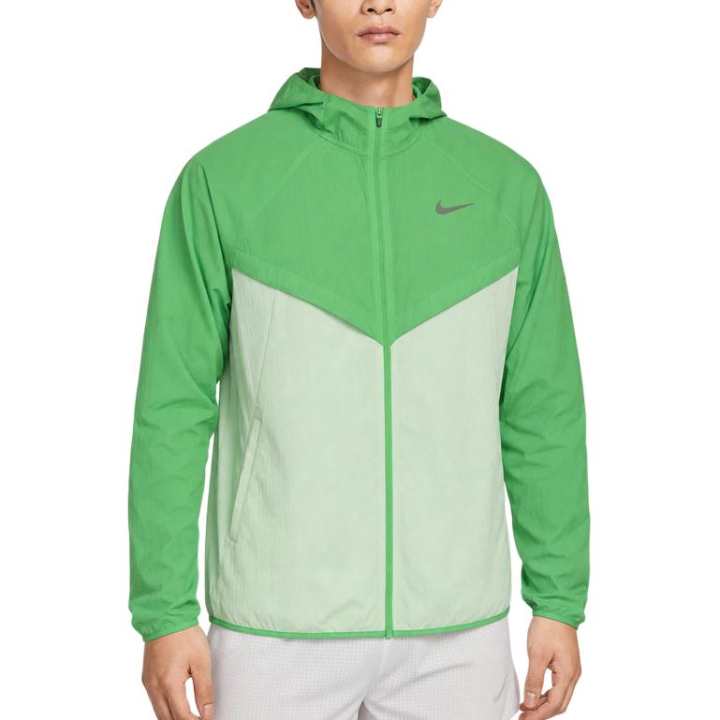 Nike Nike Jackets Men's Green Hooded Non Detachable Moderate Other