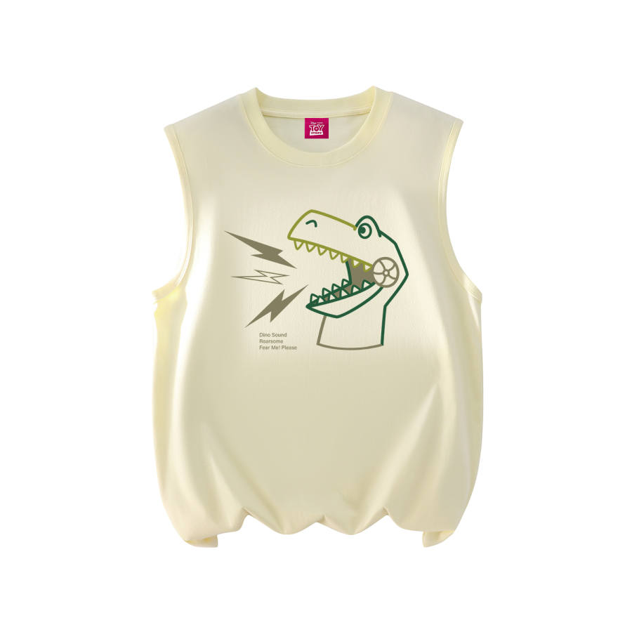 Disney Tank Tops Unisex Crew Neck Thin Sleeveless