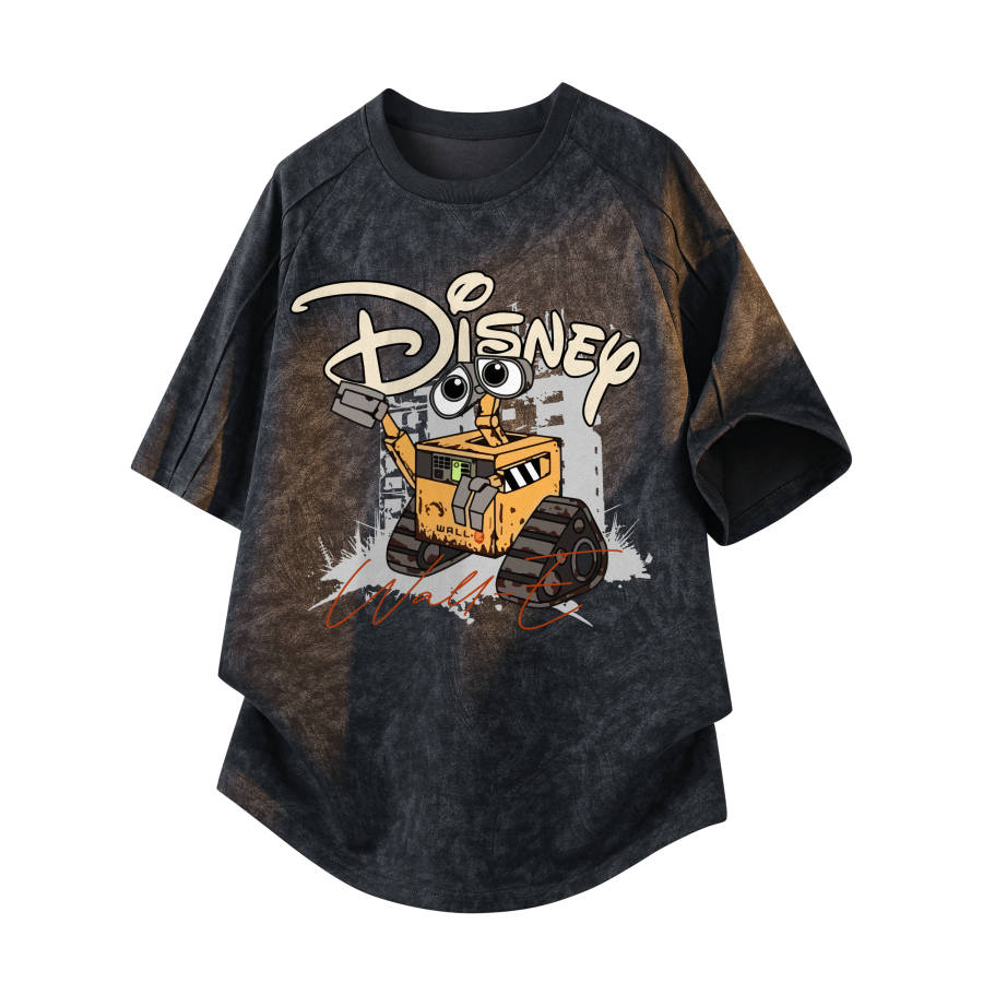Disney T Shirts Unisex Crew Neck Moderate Straight Fit