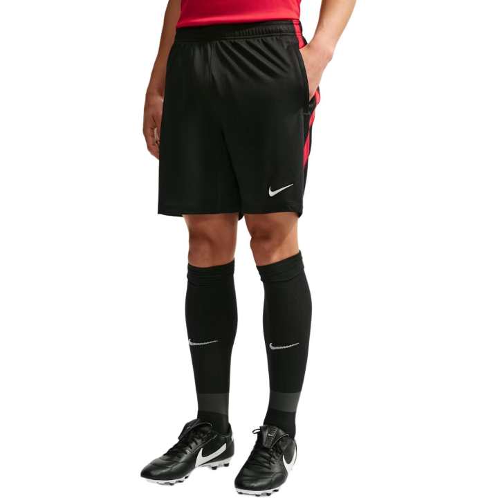 Nike Nike Dri Fit Soccer Bottoms Men's Black/Sports Red/White Moderate